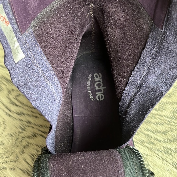 Arche 2 tones ankle boots size 39, US8 - Picture 7 of 11